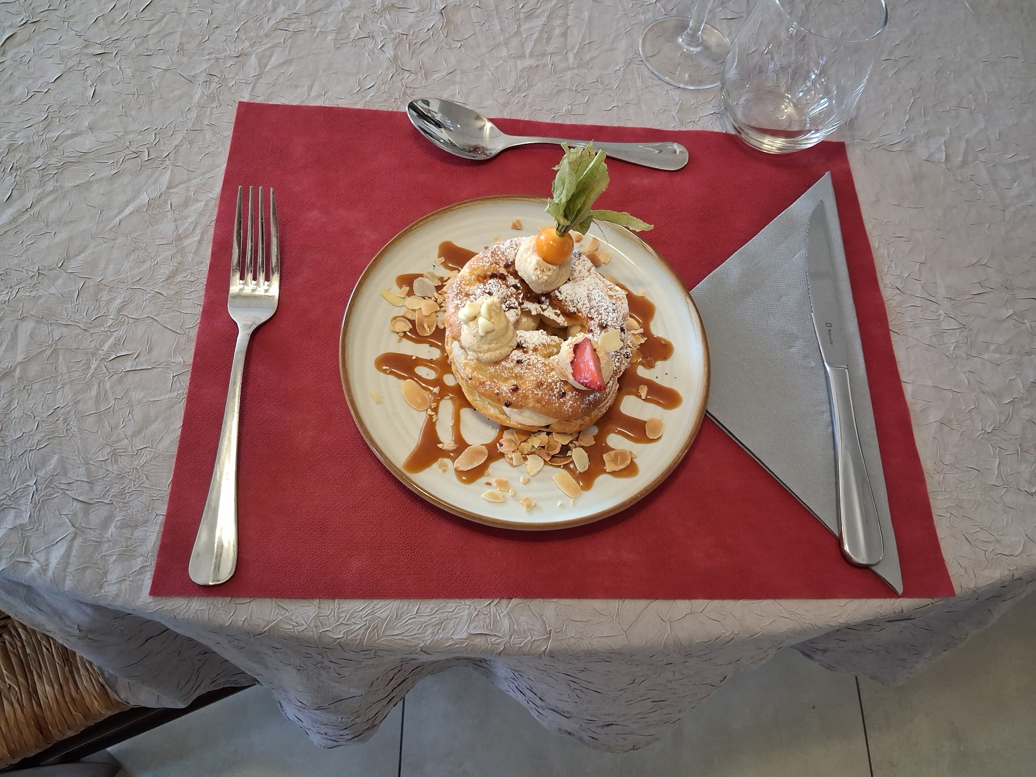 Paris-Brest caramel